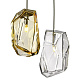 Подвесной светильник LASVIT Crystal Rock 5 clear/amber