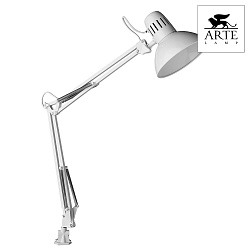 Настольная лампа офисная Arte Lamp A6068LT-1WH в стиле Современный. Коллекция Senior. Подходит для интерьера Для офиса 