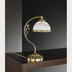 Настольная лампа декоративная Reccagni Angelo P 7002 P в стиле Классический. Коллекция Bronze 7002. Подходит для интерьера Для гостиной 
