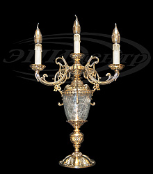 Настольная лампа Эпицентр ННБ21-4х60-400 Кармина/золото в стиле Классический. Коллекция Кармина. Подходит для интерьера 