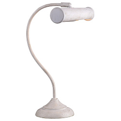 Настольная лампа Arte Lamp A5023LT-1WG в стиле Прованс. Коллекция Ancient. Подходит для интерьера Для офиса 