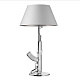 Настольная лампа Flos Guns Table Chrome by Philippe Starck