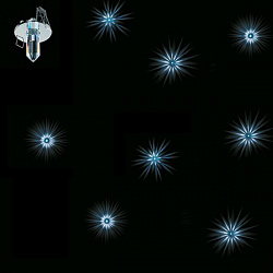 Встраиваемый светильник Swarovski 9945 NR 000 051 в стиле . Коллекция Crystal StarLED DELUXE. Подходит для интерьера 