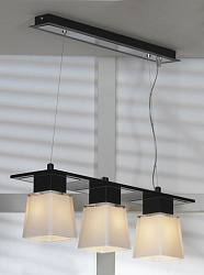 Подвесной светильник Lussole LSC-2503-03 в стиле Современный. Коллекция Lente. Подходит для интерьера Для кухни 
