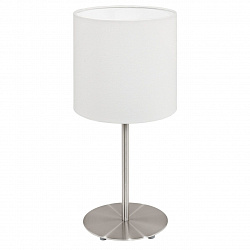 Настольная лампа Eglo 95725 в стиле Современный. Коллекция Pasteri White. Подходит для интерьера Для спальни 