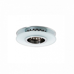 Встраиваемый светильник Wever & Ducre 9018 ROCCO CHROME+ WHITE GLASS в стиле . Коллекция ROCCO. Подходит для интерьера 