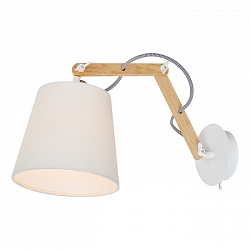 Бра Arte Lamp A5700AP-1WH в стиле Современный. Коллекция Pinocchio. Подходит для интерьера Для офиса 
