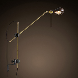Настенный светильник Loft Concept 44.036.MT.BL.T1B в стиле . Коллекция Steampunk Extension Pole Light. Подходит для интерьера 