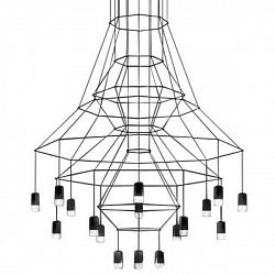 Подвесной светильник Loft Concept 40.1635 в стиле . Коллекция Vibia Wireflow Suspension Lamp. Подходит для интерьера 