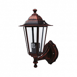 Уличный настенный светильник Horoz 075-012-0001 в стиле Классический. Коллекция 075-012. Подходит для интерьера 