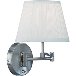 Бра Arte Lamp A2872AP-1SS в стиле Классический. Коллекция California. Подходит для интерьера Для спальни 
