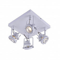 Спот Arte Lamp A4300PL-4WH в стиле Лофт. Коллекция Costruttore White. Подходит для интерьера Для кухни 