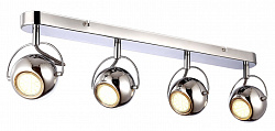Спот Arte Lamp A9128PL-4CC в стиле Хай-тек. Коллекция 86 Chrome. Подходит для интерьера Для магазина 