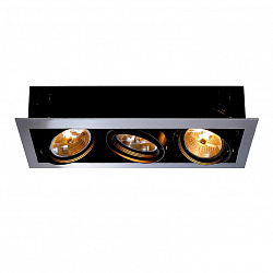 Встраиваемый светильник SLV 154652 в стиле Хай-тек. Коллекция Aixlight Flat. Подходит для интерьера Для магазина 