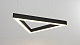 Дизайнерский накладной/подвесной светодиодный профильный светильник Siled Trigon 02 Profile SLD-TRIGON-PROF-550