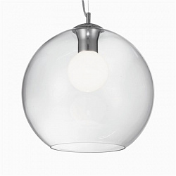 Подвесной светильник Ideal Lux NEMO SP1 D40 TRASPARENTE в стиле Современный. Коллекция Nemo. Подходит для интерьера Для кухни 