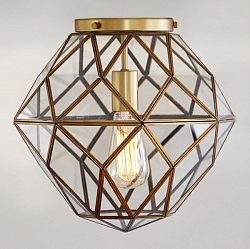 Потолочный светильник Loft Concept 40.1039 в стиле . Коллекция GLASS & METAL Cage Pendant. Подходит для интерьера 