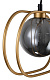 Подвесной светильник Indigo Spazio 11017/1P Gold V000160