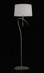 Торшер Mantra 1632 в стиле Современный. Коллекция Mara Antique Brass. Подходит для интерьера Для больших залов 