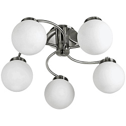 Потолочная люстра Arte Lamp A8170PL-5SS в стиле Современный. Коллекция Cloud. Подходит для интерьера Для офиса 