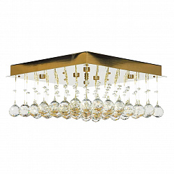 Накладной светильник Arti Lampadari Flusso H 1.4.40.616 G в стиле Модерн. Коллекция Flusso Gold. Подходит для интерьера Для спальни 