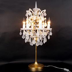 Настольная лампа Loft Concept 43.317 в стиле . Коллекция RH Rococo Iron & Crystal Chandelier. Подходит для интерьера 