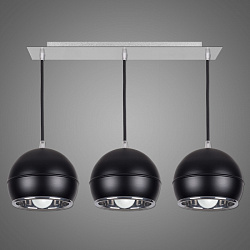 Подвесной светильник Kemar NP/3/B в стиле Современный. Коллекция Napo Black. Подходит для интерьера Для кухни 