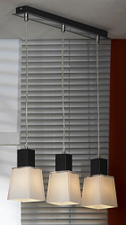 Подвесной светильник Lussole LSC-2506-03 в стиле Современный. Коллекция Lente. Подходит для интерьера Для кухни 