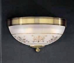 Накладной светильник Reccagni Angelo A 6012/2 в стиле Классический. Коллекция silver 6002. Подходит для интерьера Для гостиной 