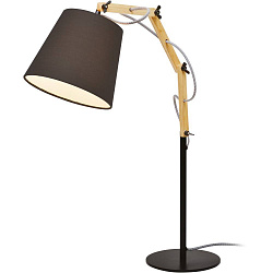 Настольная лампа декоративная Arte Lamp A5700LT-1BK в стиле Лофт. Коллекция Pinocchio. Подходит для интерьера Для офиса 