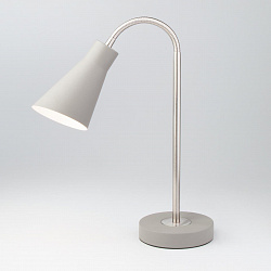 Настольная лампа Eurosvet 01029/1 серый в стиле Современный. Коллекция Pronto. Подходит для интерьера Для офиса 