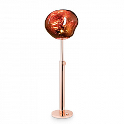 Настольная лампа Tom Dixon Melt Copper в стиле яркое и цветное Современный. Коллекция Melt. Подходит для интерьера 