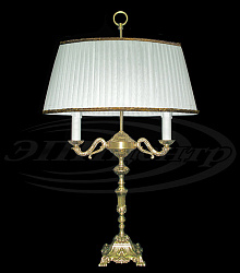 Настольная лампа Эпицентр ННБ21-2х60-062 Шато/золото в стиле Классический. Коллекция Шато. Подходит для интерьера 