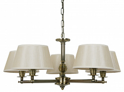 Подвесная люстра Arte Lamp A2273LM-5AB в стиле Классический. Коллекция YORK. Подходит для интерьера 