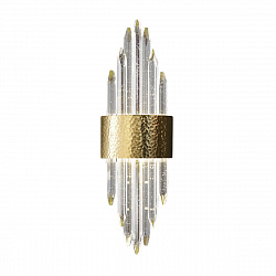 Накладной светильник DeLight Collection W98021M brushed brass в стиле ар нуво Современный Модерн. Коллекция Aspen. Подходит для интерьера 