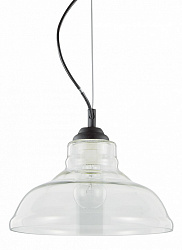 Подвесной светильник Ideal Lux BISTRO' SP1 PLATE TRASPARENTE в стиле Техно. Коллекция Bistro'. Подходит для интерьера 