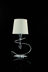Настольная лампа Mantra 1649 в стиле Современный. Коллекция Mara Chrome - White. Подходит для интерьера Для гостиной 