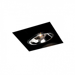 Встраиваемый светильник Wever & Ducre 13111 QUADRA MONO T BLACK в стиле . Коллекция QUADRA. Подходит для интерьера 