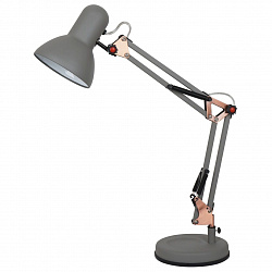 Настольная лампа офисная Arte Lamp A1330LT-1GY в стиле Современный. Коллекция Junior. Подходит для интерьера Для офиса 