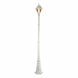 Фонарный столб Arte Lamp A1017PA-1WG в стиле Тиффани. Коллекция Berlin. Подходит для интерьера 