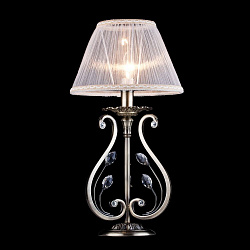 Настольная лампа декоративная Maytoni RC109-TL-01-R в стиле Арт-деко. Коллекция Leaves. Подходит для интерьера Для гостиной 