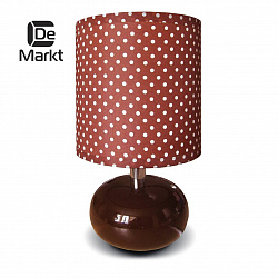 Настольная лампа De Markt 607030301 в стиле Современный. Коллекция Келли. Подходит для интерьера Для спальни 