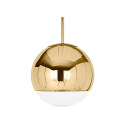Подвесной светильник Tom Dixon Mirror Ball 25 Gold в стиле Лофт Современный Индустриальный. Коллекция Mirror Ball. Подходит для интерьера 