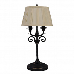Настольная лампа Chiaro 401030702 в стиле Кантри. Коллекция Виктория. Подходит для интерьера 