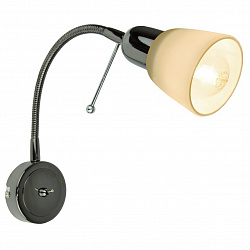 Бра Arte Lamp A7009AP-1BC в стиле Современный. Коллекция Lettura. Подходит для интерьера Для спальни 