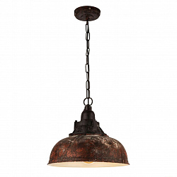 Подвесной светильник Eglo 49819 в стиле Лофт. Коллекция Grantham 1. Подходит для интерьера Для прихожей 
