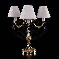 Настольная лампа Artglass BARILA BRASS ANTIQUE CE + CH 041 в стиле Классический. Коллекция Barila. Подходит для интерьера 