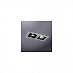 Встраиваемый светильник Wever & Ducre 12661 MIC HAL 2x50W ANO silver в стиле . Коллекция MIC. Подходит для интерьера 
