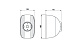 Настенный светодиодный светильник, 6Вт Donolux DL20122R6W1W IP44